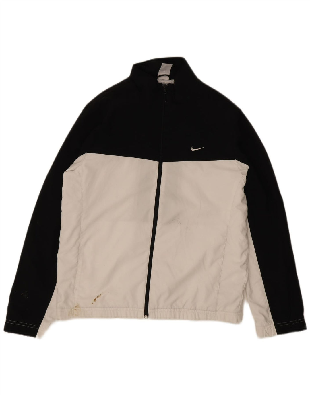 Nike Mens Treino Top Jaqueta Médio Preto Colorblock Poliéster