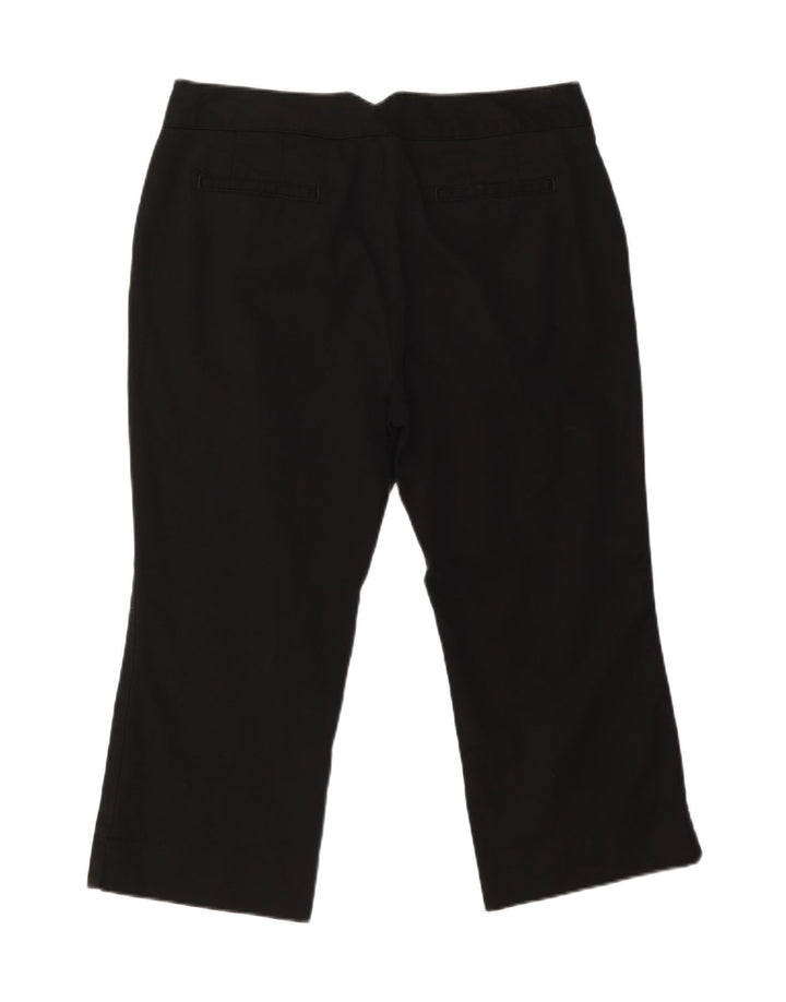 DOCKERS Womens Petite Bermuda Shorts US 14 XL W32 Black Cotton Vintage Dockers and Second-Hand Dockers from Messina Hembry 