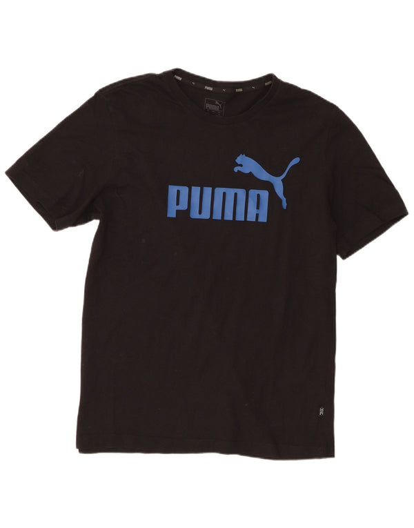 Camiseta Puma Masculina Graphic Top Médio Preto