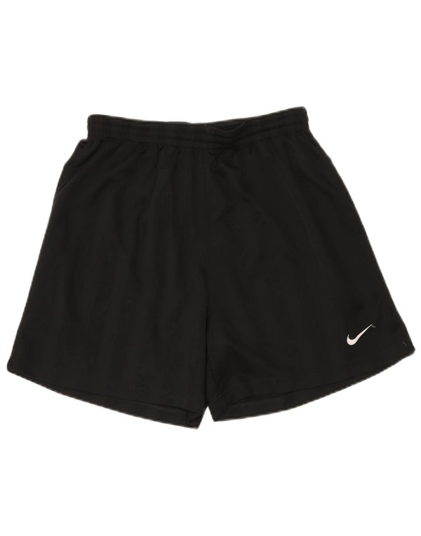 Shorts esportivos masculinos NIKE poliéster preto grande