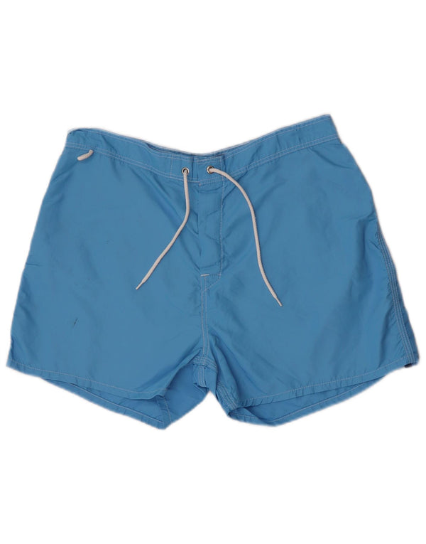 Shorts de natação masculino Sundek médio azul colorblock nylon