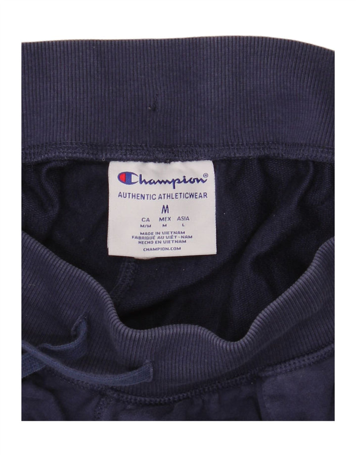 Calça de treino feminina CHAMPION UK 12 bloco colorido azul marinho médio