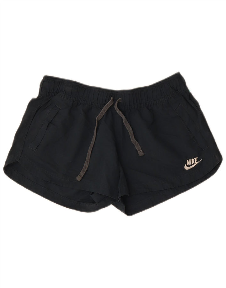 Shorts esportivos femininos NIKE EUA 12/14 grande azul marinho