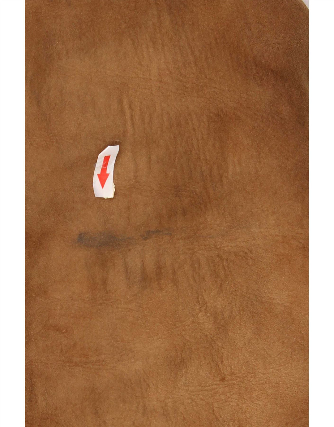 Jaqueta masculina vintage Shearling UK 38 marrom médio