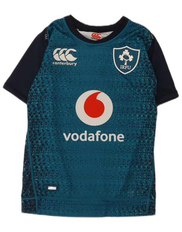 Camiseta Canterbury Boys IRFU com estampa gráfica 11-12 anos poliéster verde