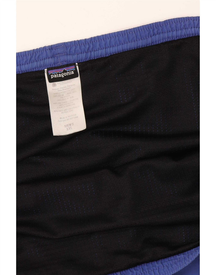 Shorts de natação masculino Patagonia 2XL azul nylon