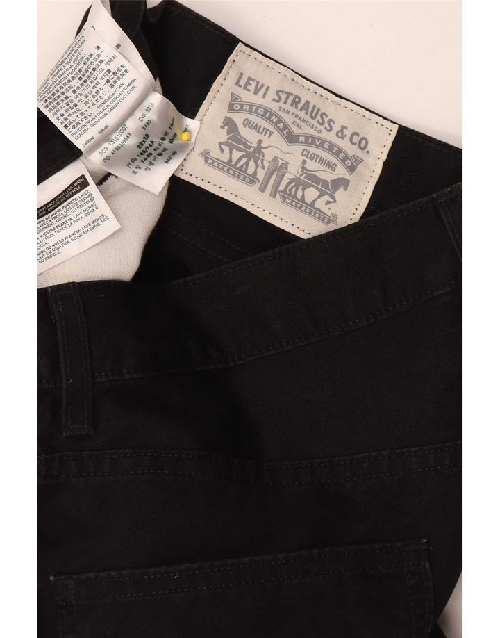 Calça Levi's Slim Chino Masculina W29 L30 Algodão Preto