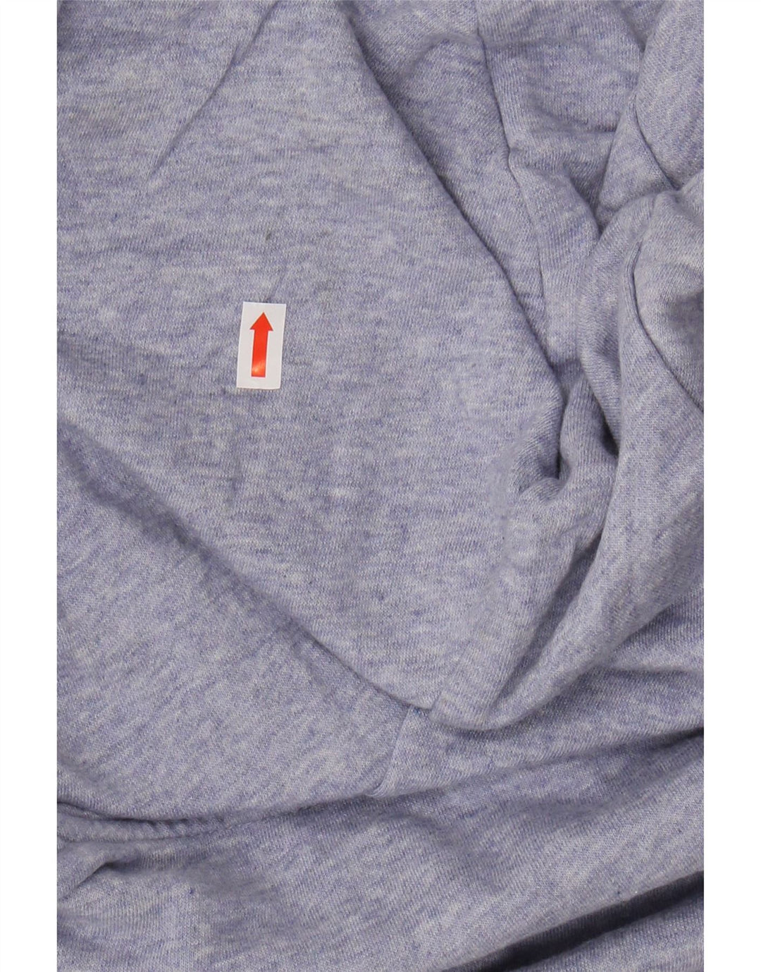 NIKE Womens Oversized Hoodie Jumper UK 16 Grande Roxo Flecked Algodão