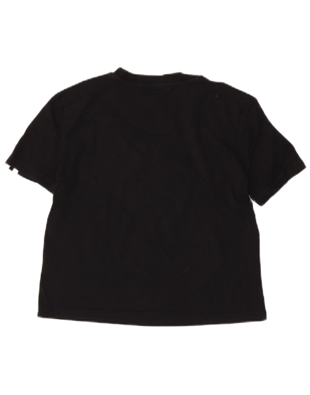 Camiseta Adidas Feminina Crop Top UK 4/6 XS Algodão Preto