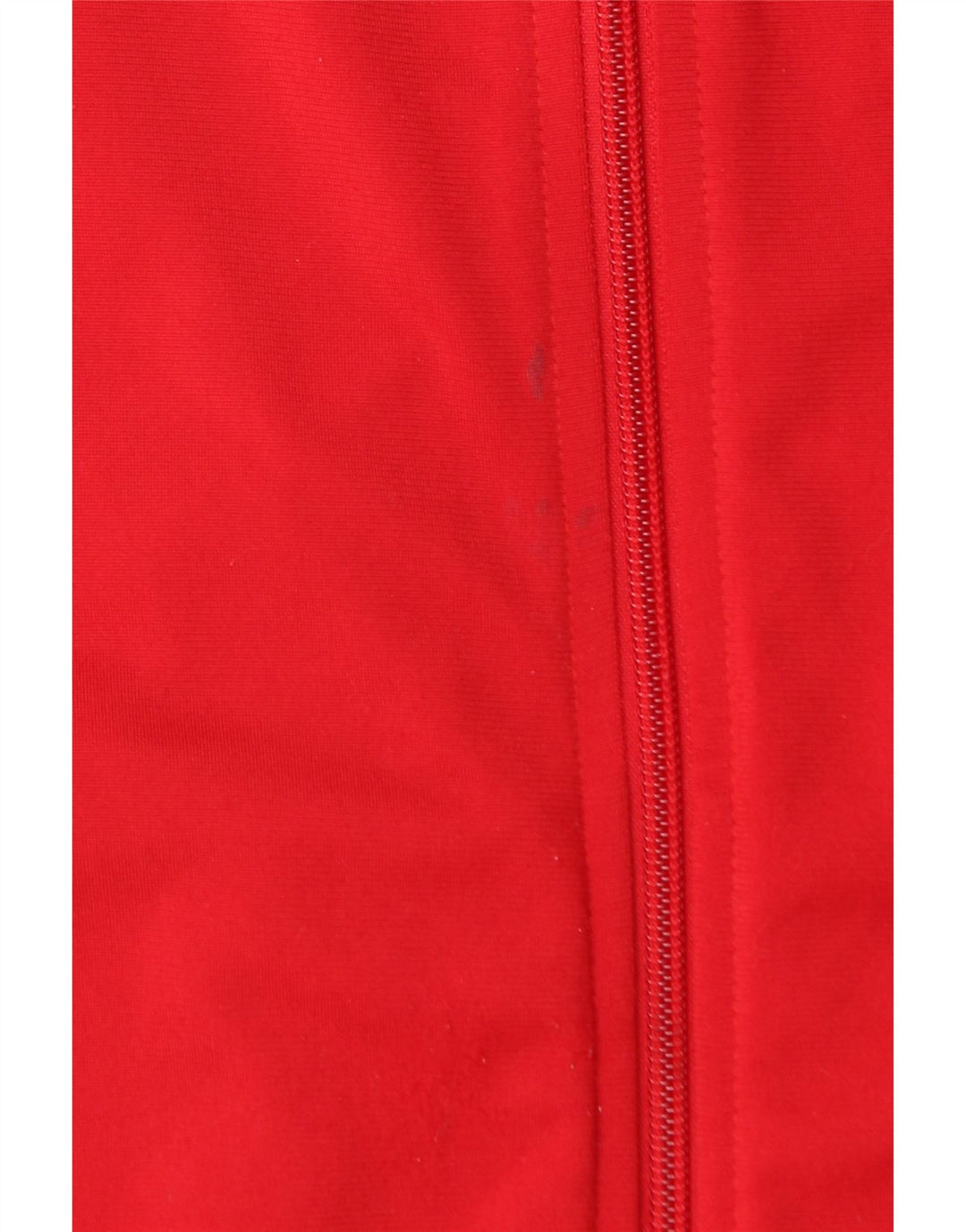 Adidas Mens Tracksuit Top Jacket Médio Poliéster Vermelho
