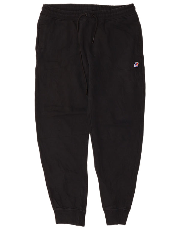 Calça de treino masculina K-Way Joggers XL algodão preto