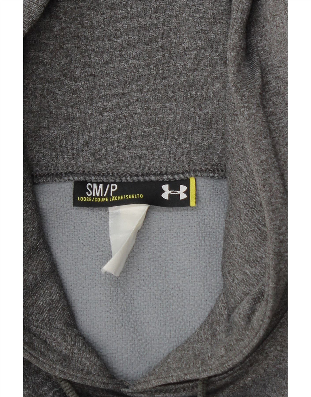 Under Armour Mens Hoodie Jumper Pequeno Cinza