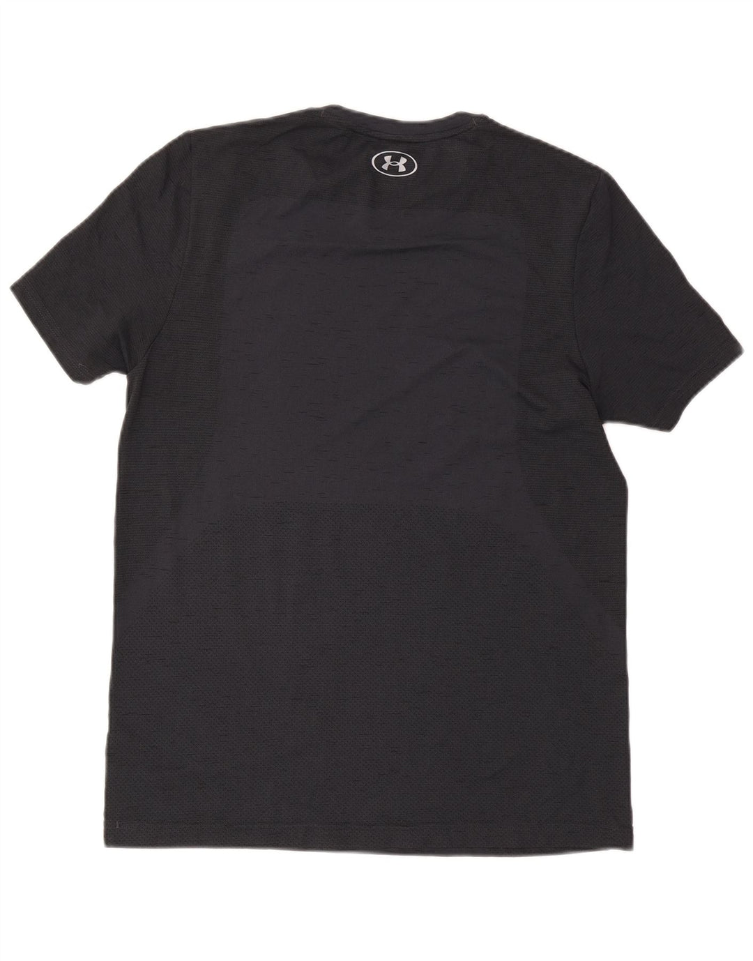 Under Armour Camiseta masculina justa grande cinza manchada