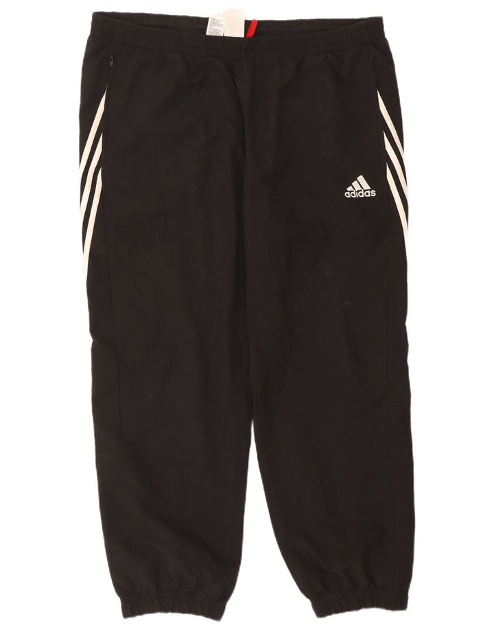 Calça de treino masculina Adidas Joggers 2XL poliéster preto