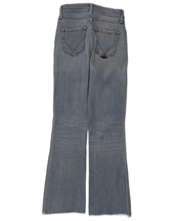 Calça jeans feminina Roy Rogers W24 L28 algodão azul