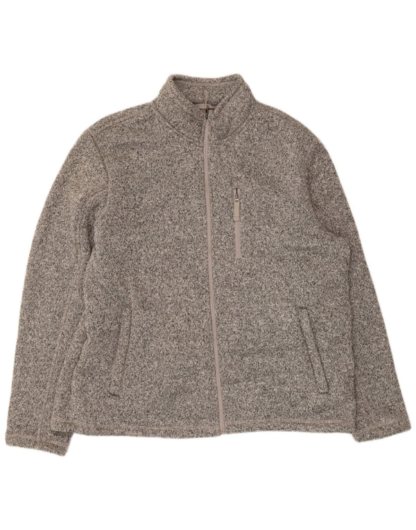 Jaqueta feminina Marks & Spencer de lã para agasalho UK 20 2XL cinza manchado