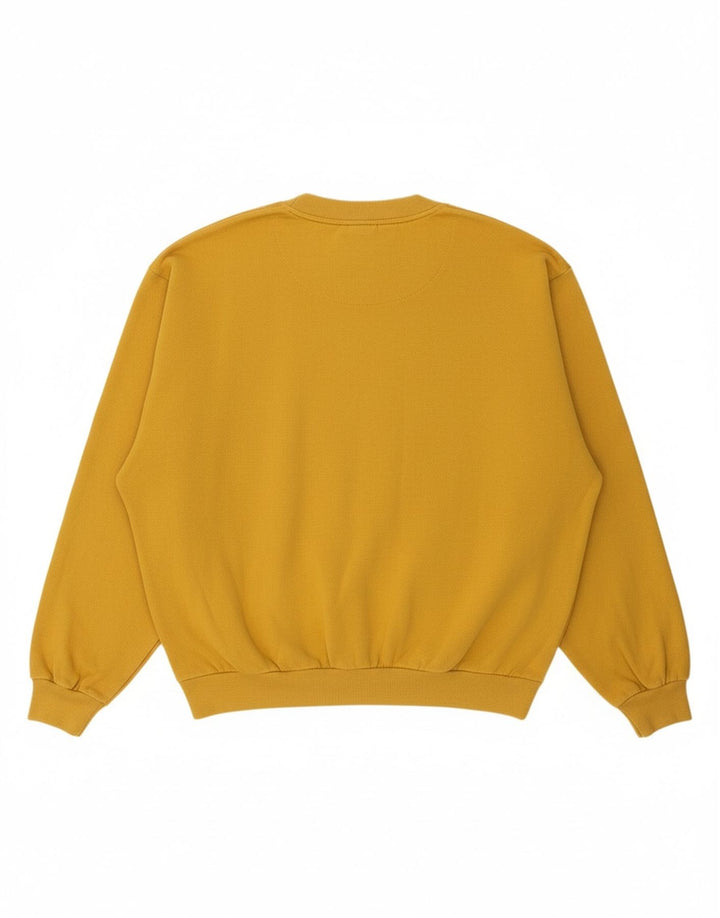 Suéter cardigã masculino GIN TONIC XL algodão amarelo
