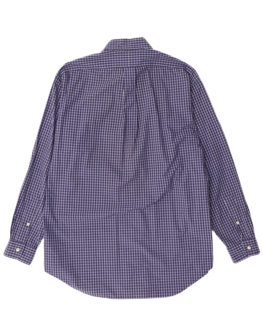 Camisa Ralph Lauren Masculina Blake Relaxed Fit Algodão Xadrez Azul Médio