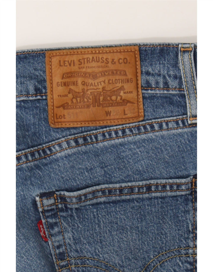 LEVI'S Mens 511 Slim Jeans W28 L32 Blue Cotton Vintage Levi's and Second-Hand Levi's from Messina Hembry 