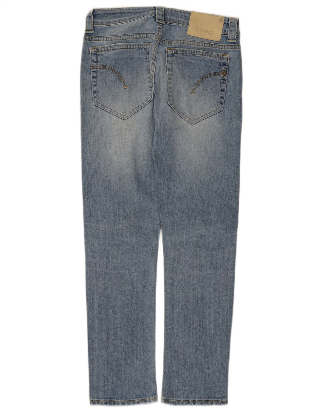 Dondup Jeans Slim Feminino W28 L27 Azul Algodão
