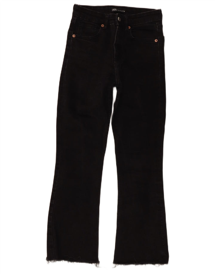 Zara Jeans feminino queimado EU 36 XS W26 L25 preto
