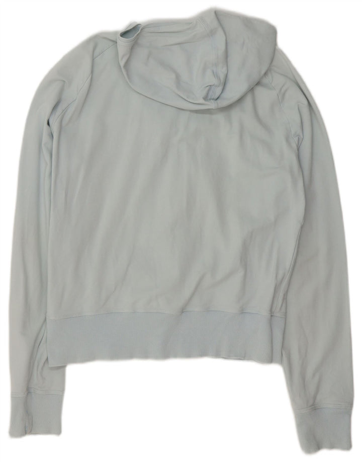 Jumper com capuz feminino Freddy UK 16 grande algodão azul