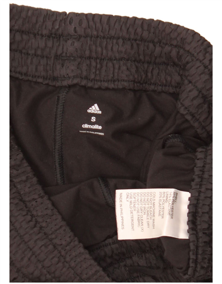 Shorts esportivos femininos Adidas UK 10 pequeno poliéster preto