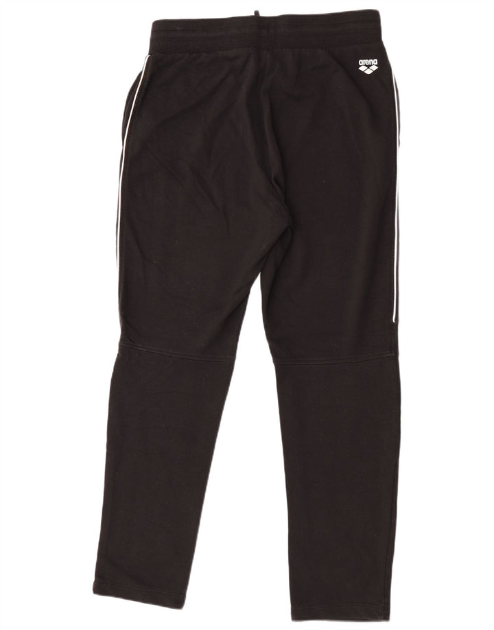 Calça de treino masculina Arena grande algodão preto