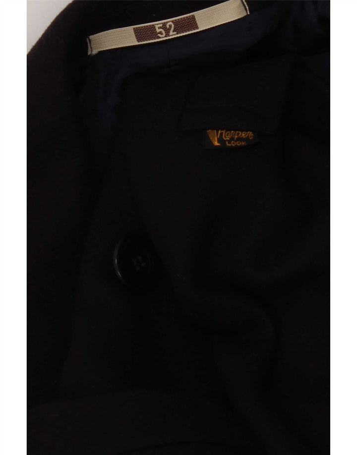 Casaco masculino vintage Pea IT 52 XL viscose azul marinho