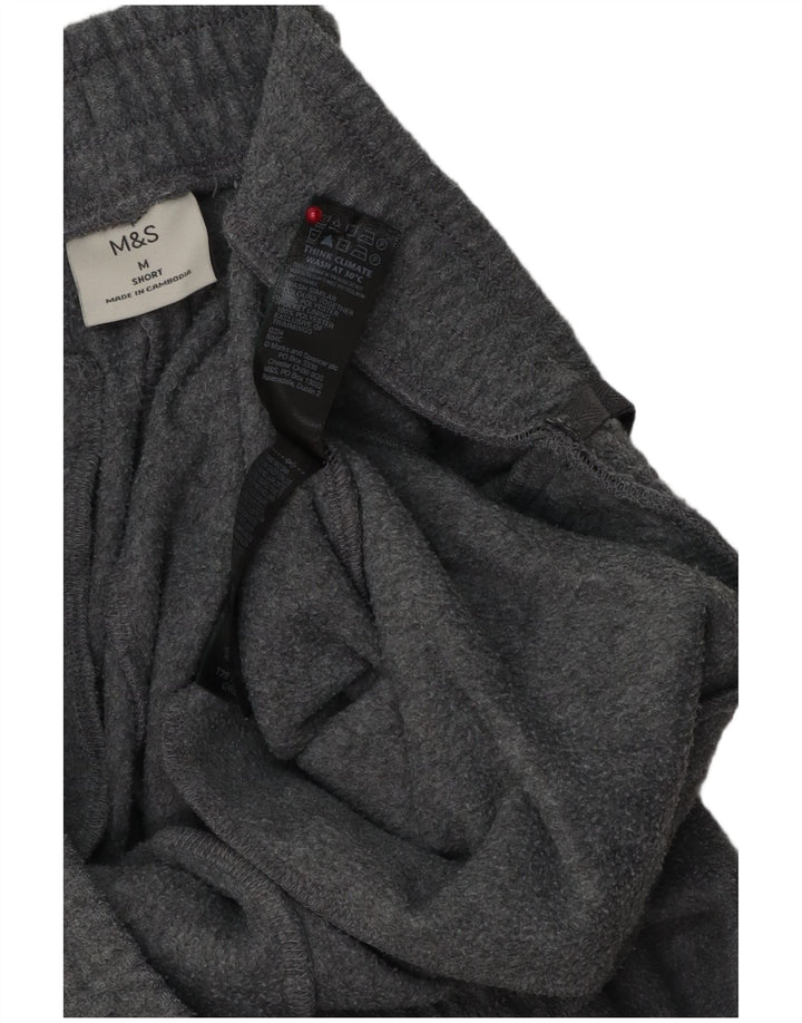 Calça de treino de lã feminina Marks & Spencer Reino Unido 12 cinza médio