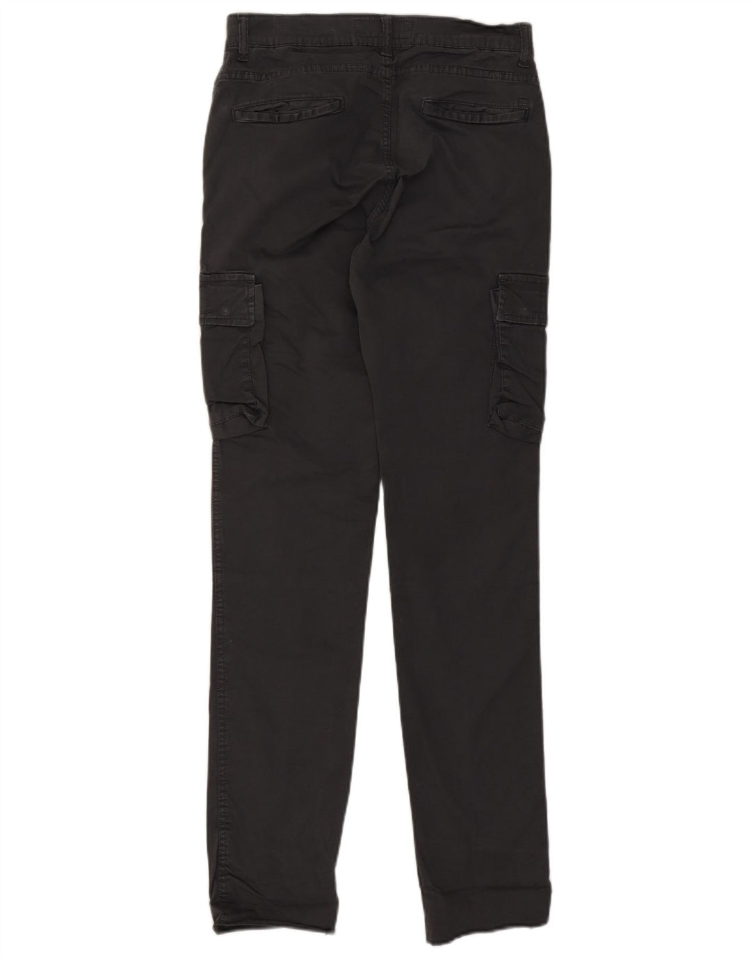Calças cargo slim masculinas Rifle W32 L33 algodão cinza