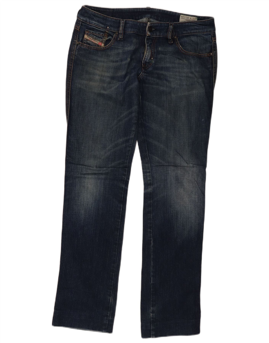 Diesel Feminino Lhela Slim Jeans W30 L31 Azul Algodão