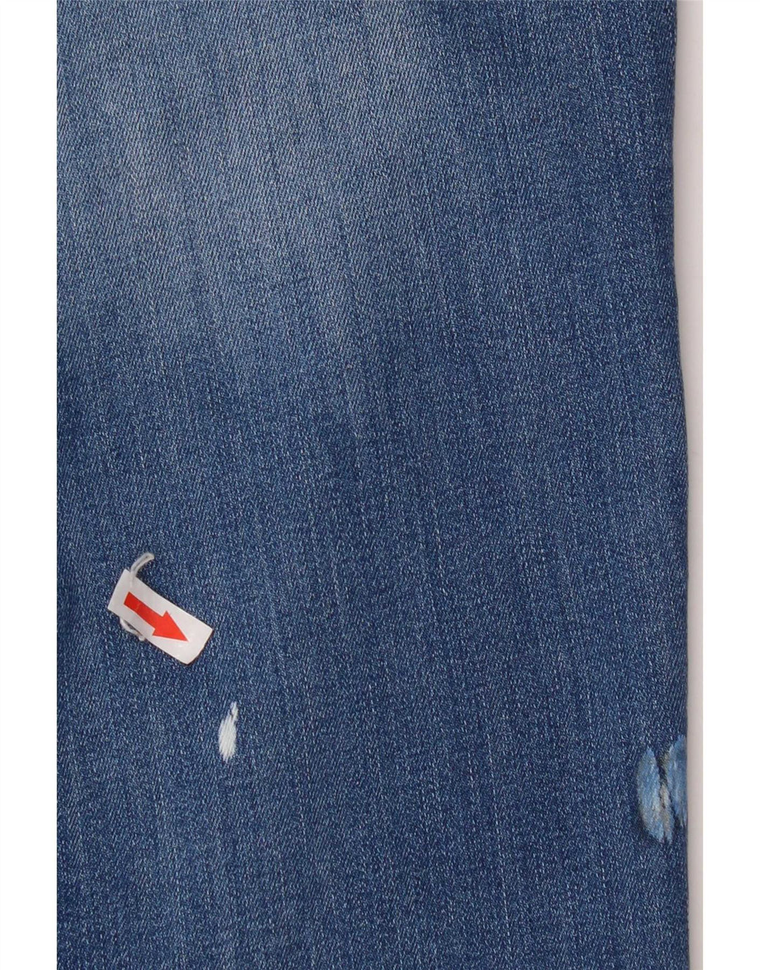 Lee Womens Marion Straight Jeans W30 L31 Azul Algodão