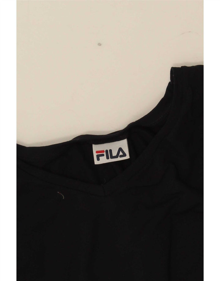 Camiseta masculina Fila Top pequeno azul marinho