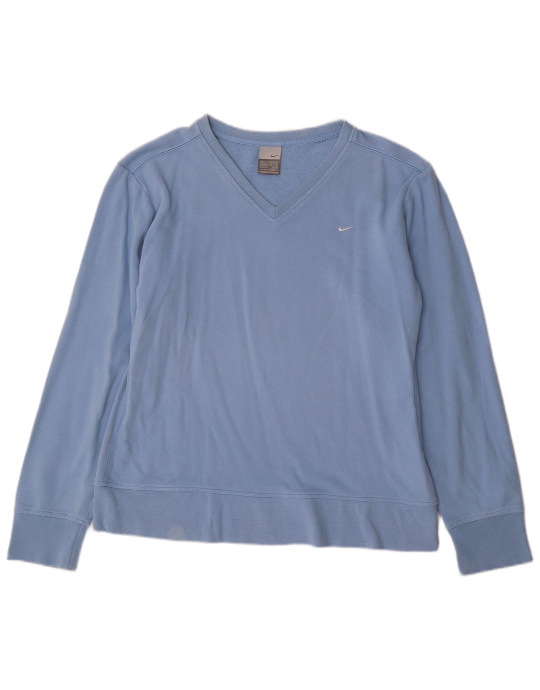 Nike moletom feminino jumper UK 14/16 grande azul