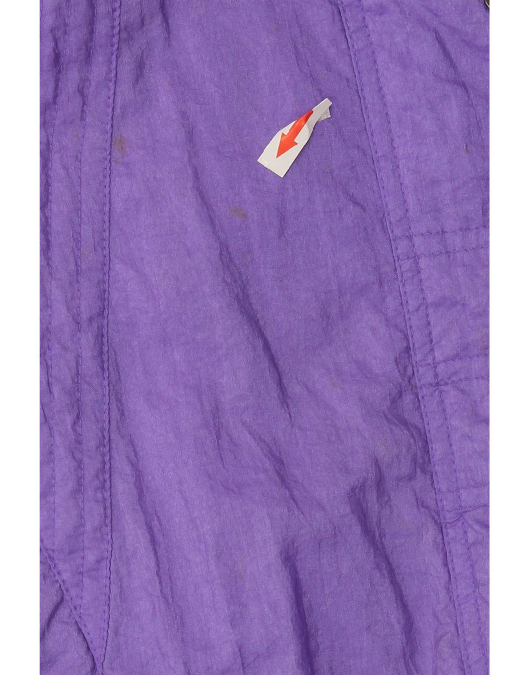 Jaqueta de chuva feminina grande Rodeo EU 42 nylon roxo grande