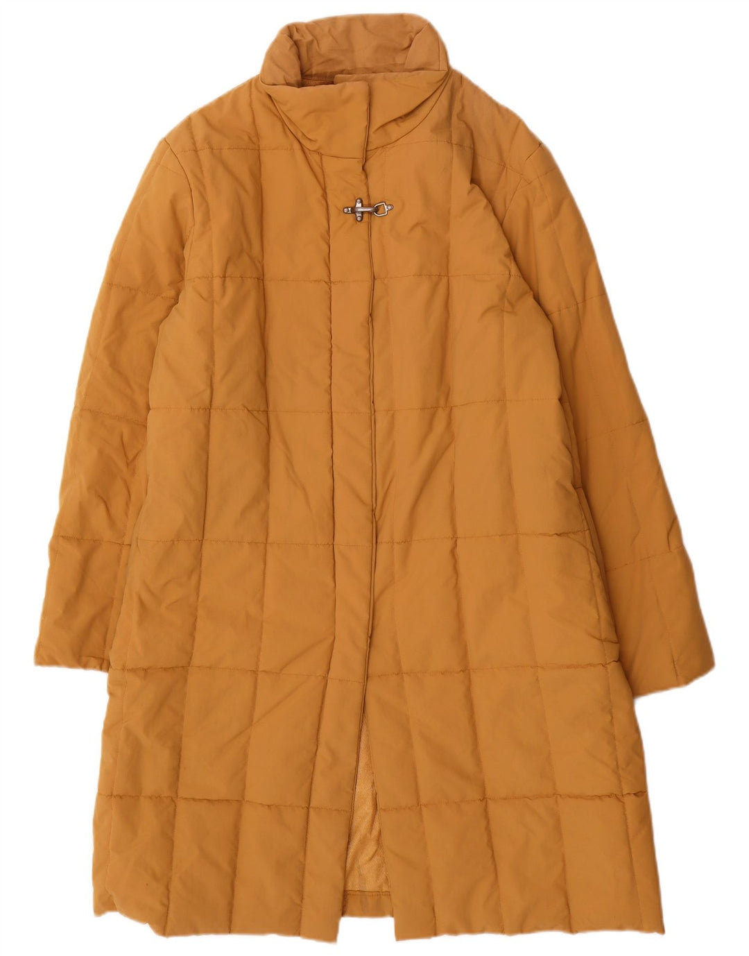 Casaco acolchoado feminino Slam UK 16 grande nylon marrom