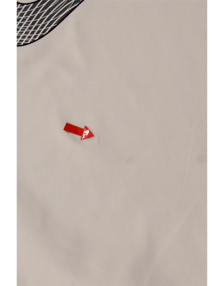 Camiseta Nike Boys Dri Fit Graphic Top 13-14 Anos Branco
