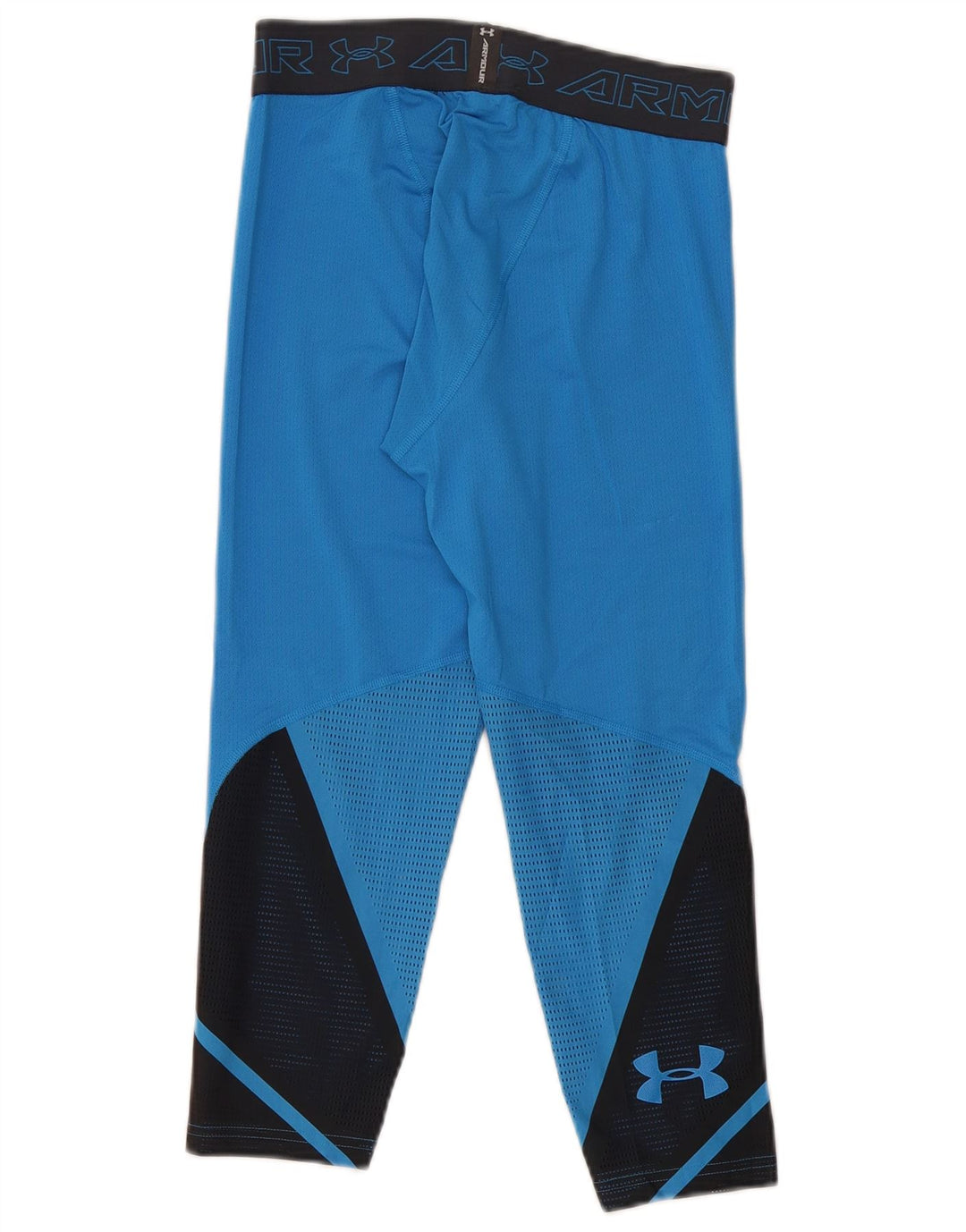 Under Armour Masculino Graphic Capri Leggings XS Azul Colorblock