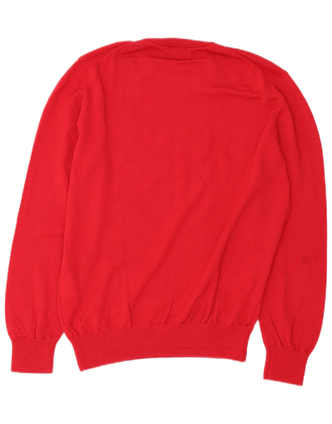 Suéter masculino Refrigiwear com gola redonda XL de lã vermelha