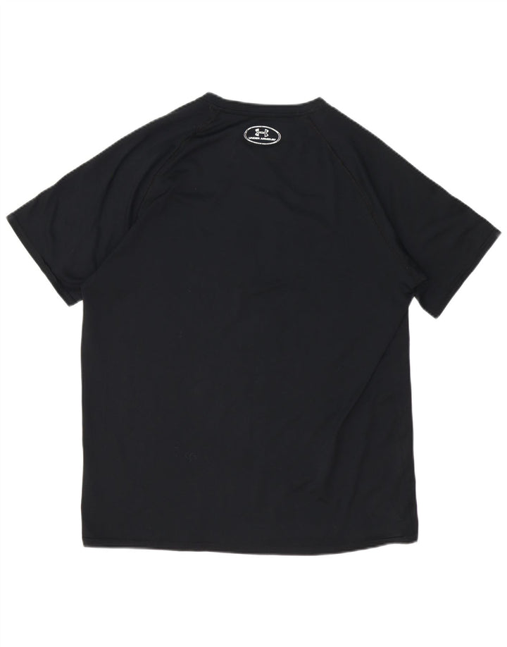 Camiseta masculina Under Armour Heat Gear Top médio preto