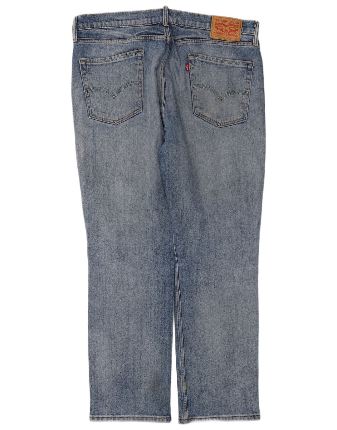 Levi's Masculino 514 Straight Jeans W36 L30 Azul Algodão