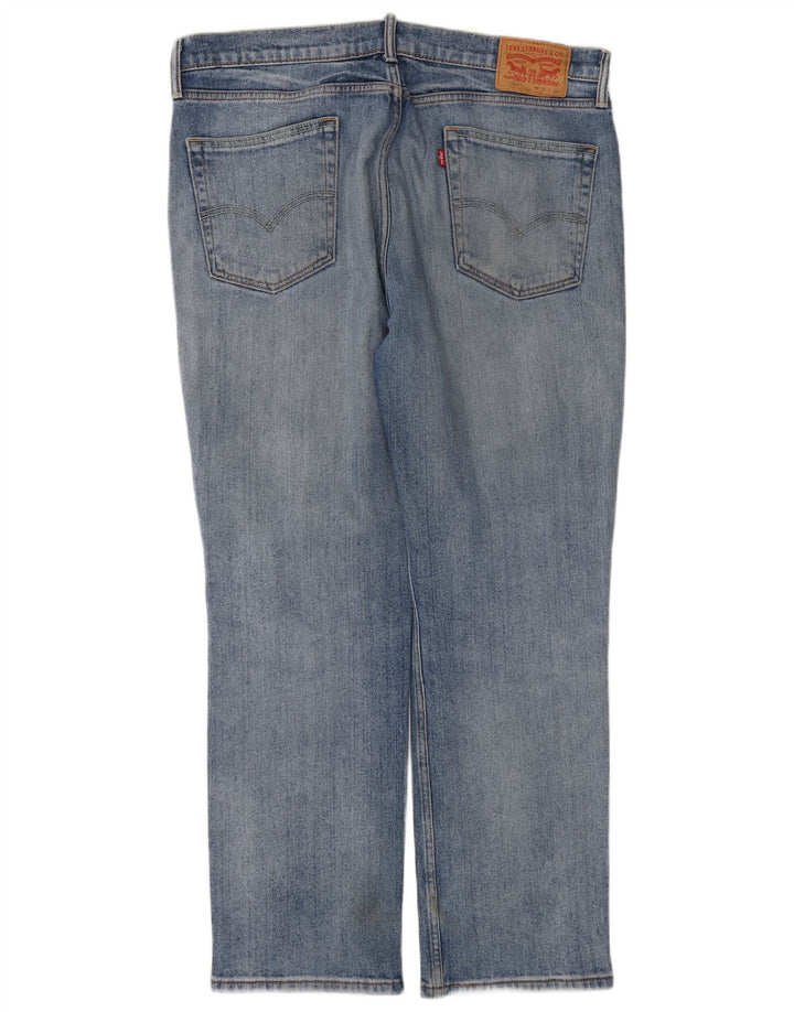 Levi's Masculino 514 Straight Jeans W36 L30 Azul Algodão