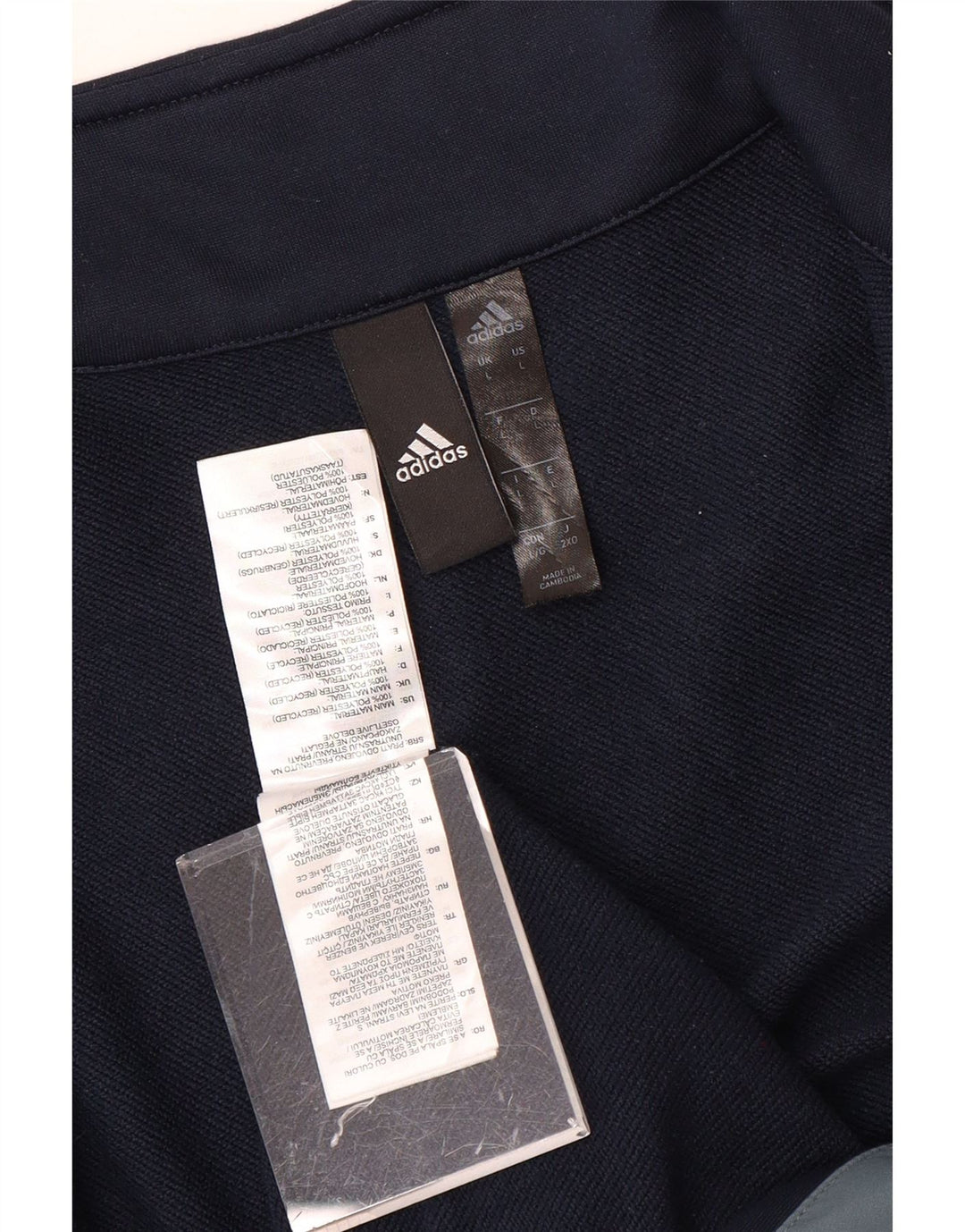 Adidas Mens Aeroready Tracksuit Top Jacket Grande Azul Marinho Colourblock