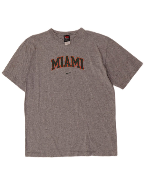 Camiseta Nike Boys Graphic Top 13-14 Anos XL Cinza Algodão
