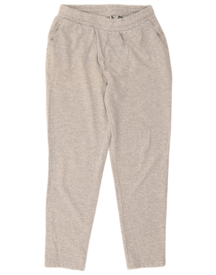 Calça de treino masculina Arena pequena cinza manchada de algodão