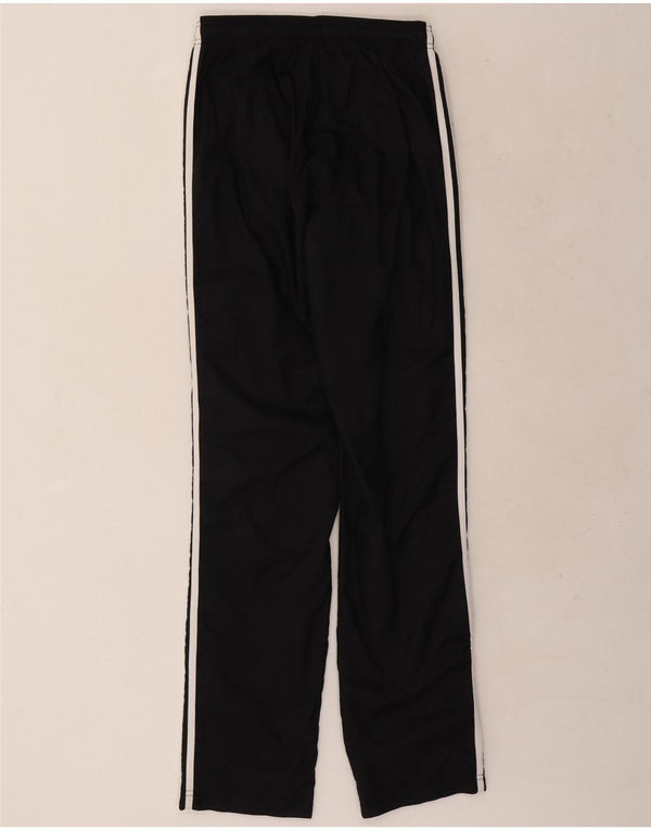 Calças de treino femininas Adidas UK 10 pequenas pretas