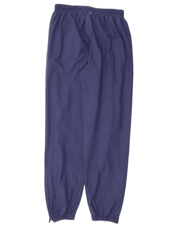 Calça de treino masculina Diadora Joggers grande poliéster azul marinho