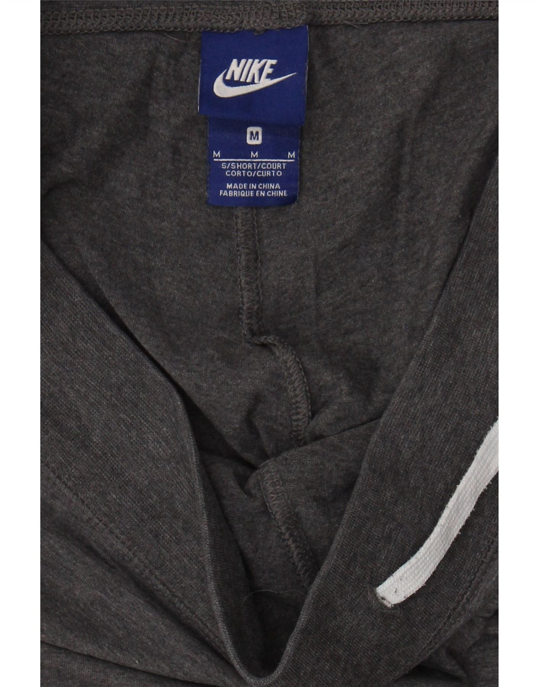 Calça de treino feminina NIKE UK 12 cinza médio algodão