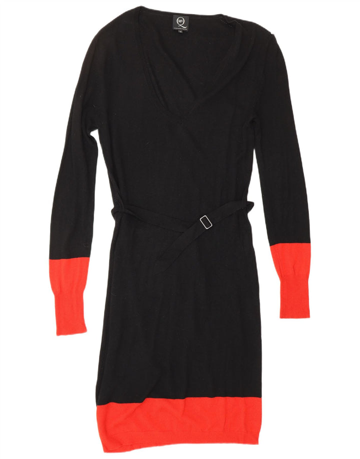 ALEXANDER MCQUEEN Vestido jumper feminino IT 42 Médio Preto Viscose Designer